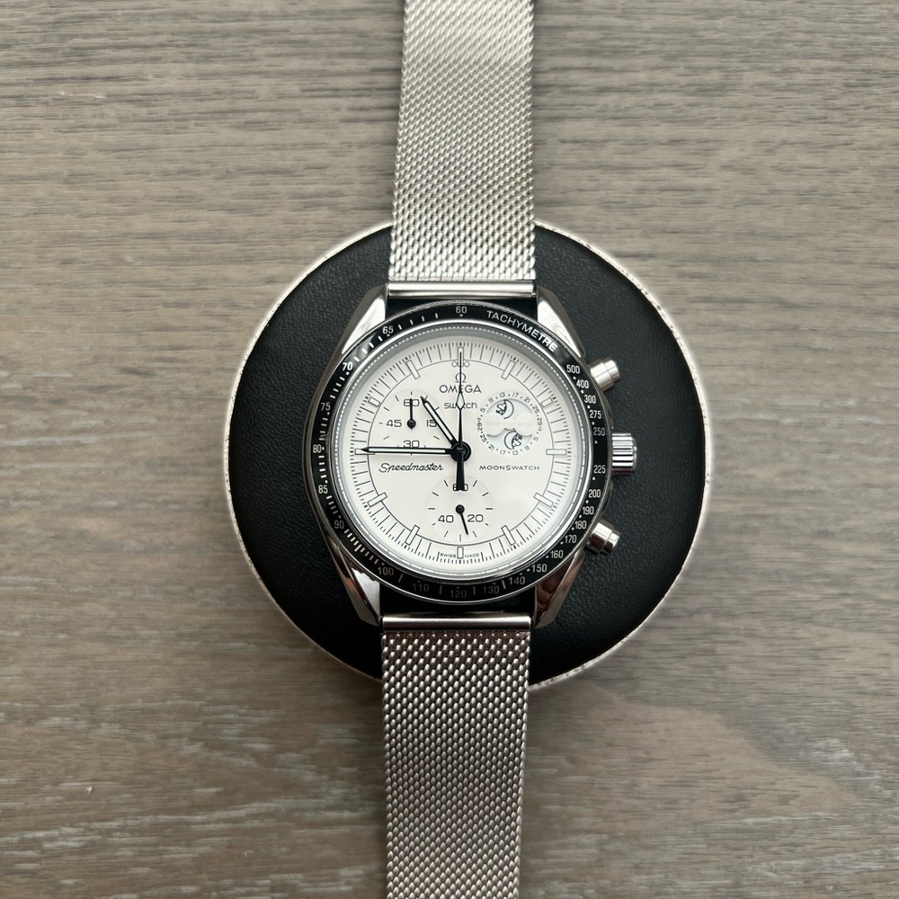 Chronograph Metal Case Mod - Moonphase